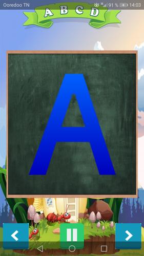 Alphabet français jeu éducatif экрана 1