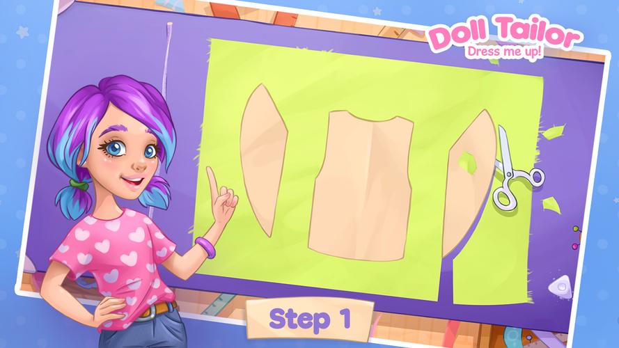 Juegos de coser para niñas captura de pantalla 0