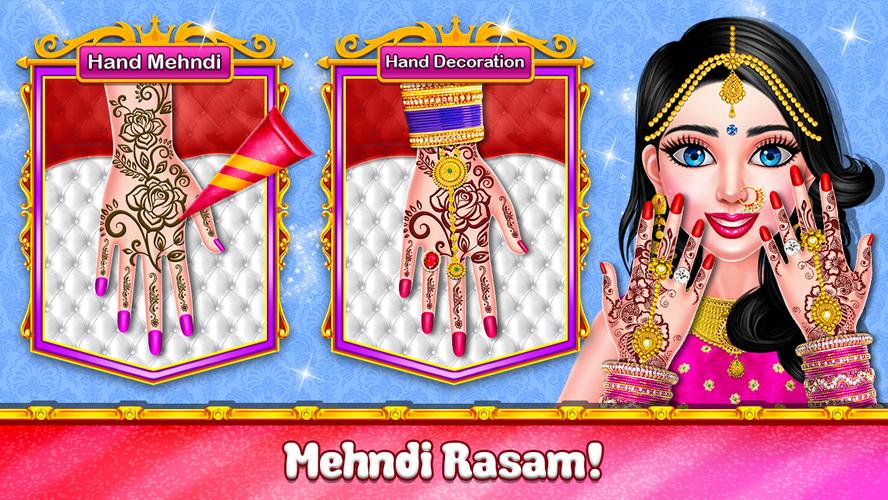 Indian Wedding Makeup Dressup экрана 3