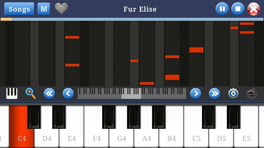 Piano Music & Songs captura de pantalla 0