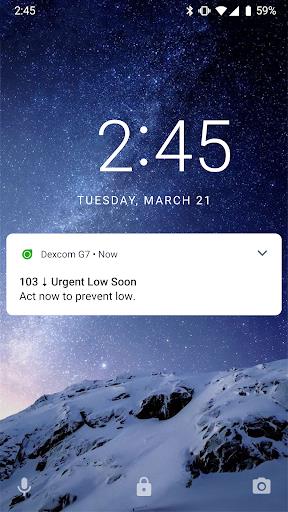 Dexcom G7 screenshot 1