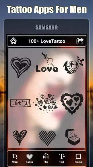Tattoo design apps for men屏幕截圖2