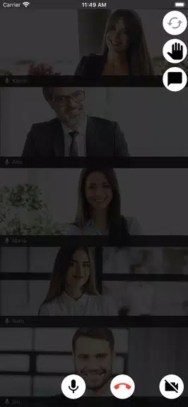 3CX Video Conferenc‪e屏幕截圖2