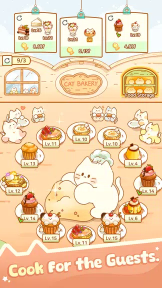 Idle Cat Hotel - Tycoon Games ekran görüntüsü 3