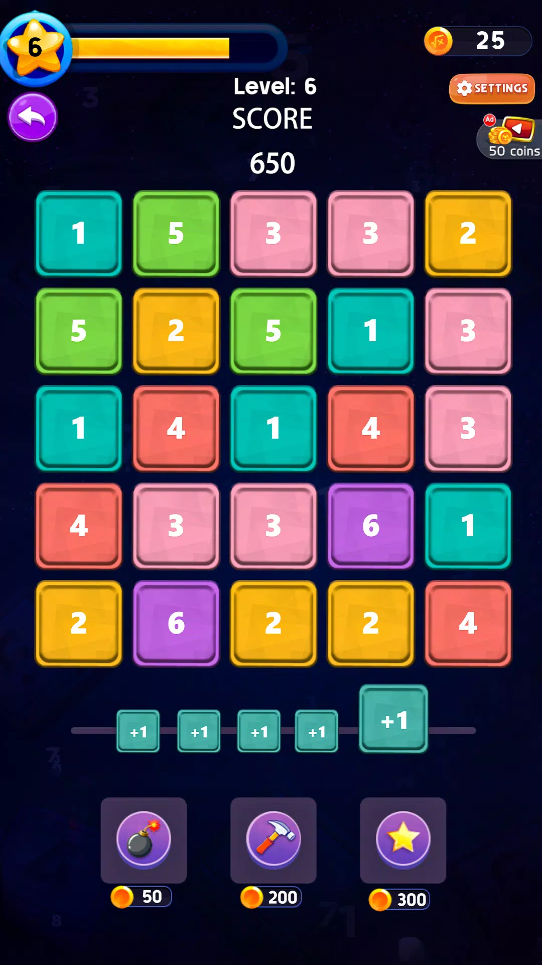 Screenshot Number Merge Puzzle Match 0