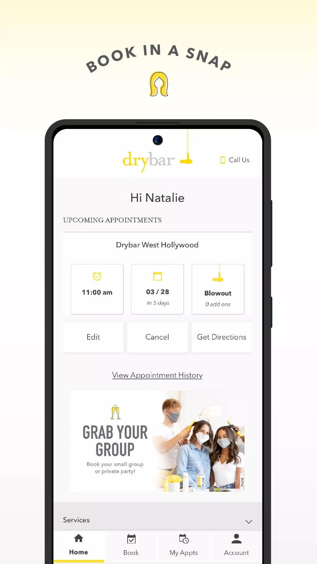 Drybar captura de pantalla 0