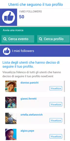 nowEvent - L’app a misura di evento屏幕截圖2