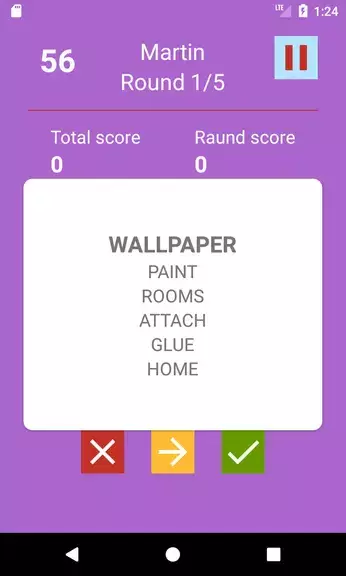 Taboo Word Game Screenshot 1