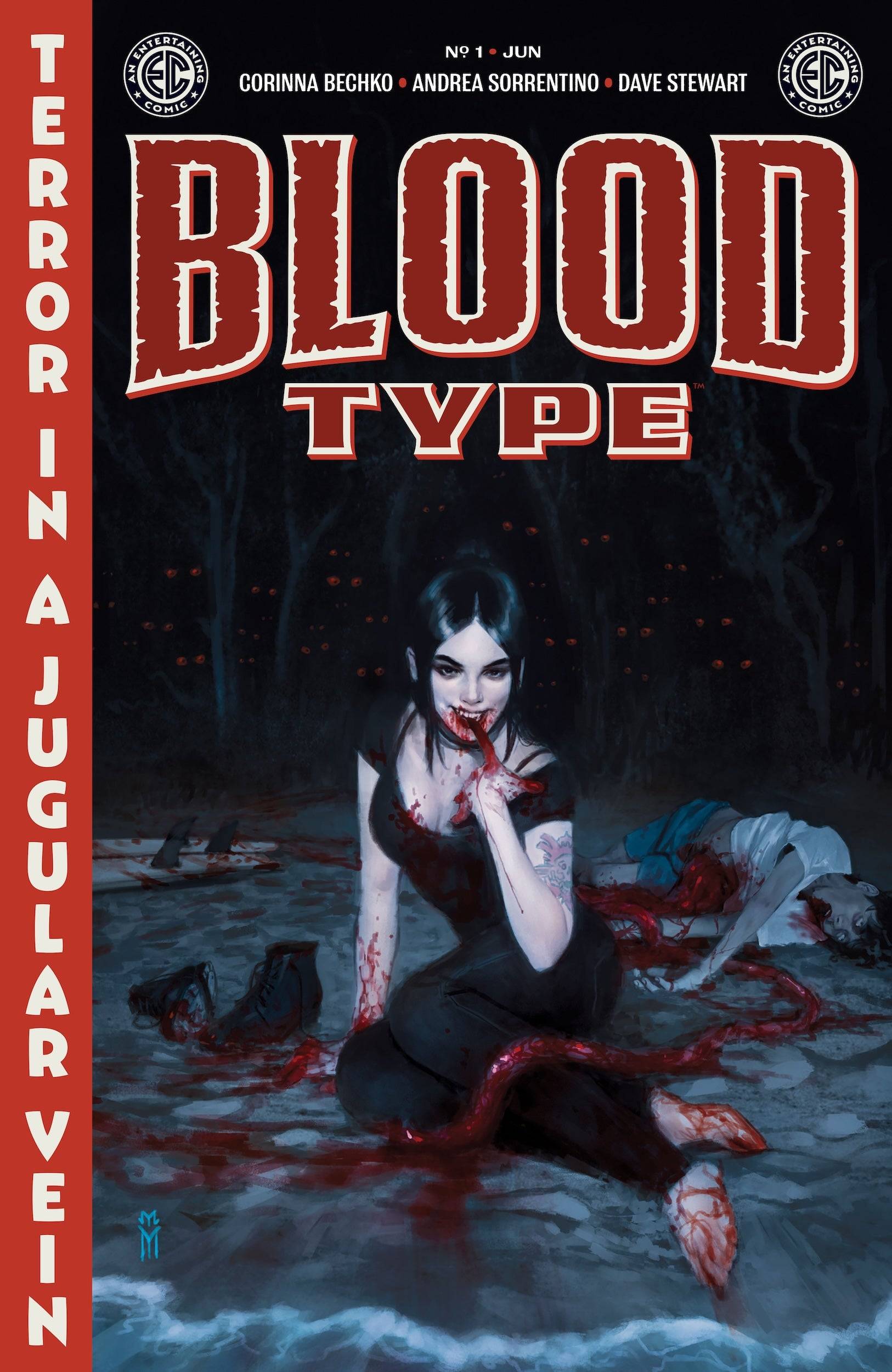 EC Comics presenta una serie de New Vampire.