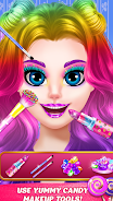 DIY Makeup Games: Candy Makeup screenshot 0