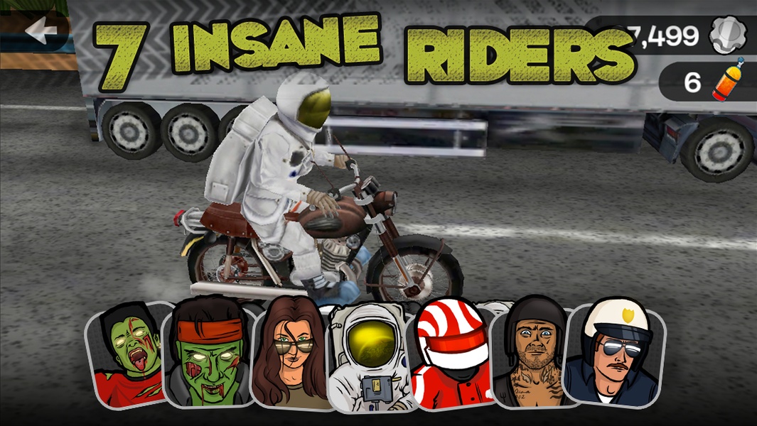 Highway Rider экрана 1