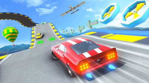 ภาพหน้าจอ Ramp Car Games: GT Car Stunts 2