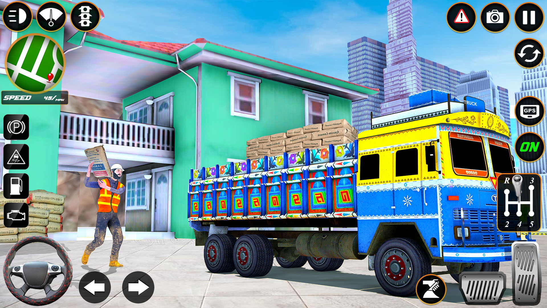 Crazy Truck Driving:Truck Game Screenshot 2