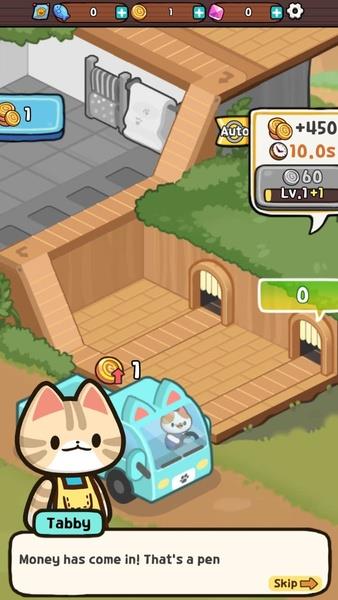 Idle Cat Tycoon экрана 0