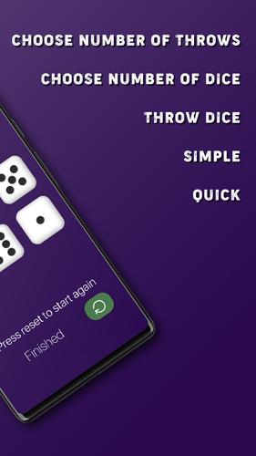 Dice Thrower & Coin Flipper屏幕截圖3