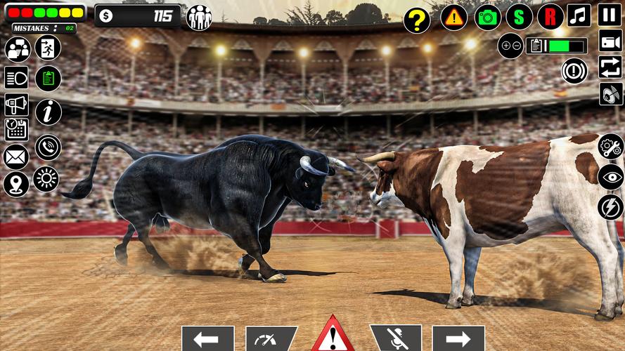 Wild Battle Craft: Bull Fight屏幕截圖1