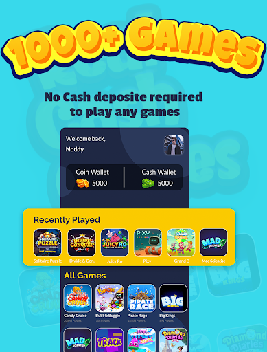 Real Cash Games Pro Free rewards paypal and paytm屏幕截圖2