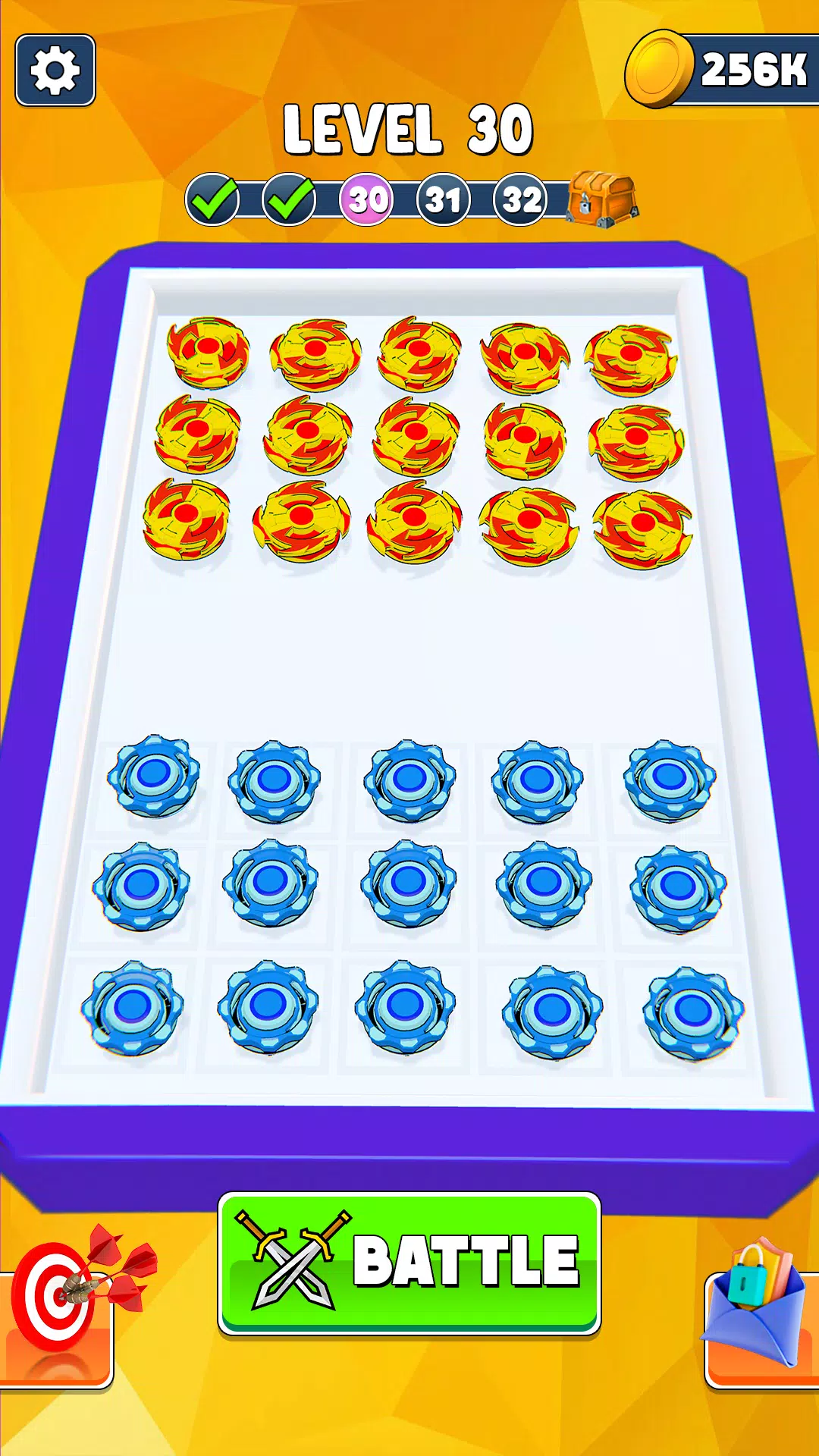 Merge & Battle Spinner Game屏幕截圖3