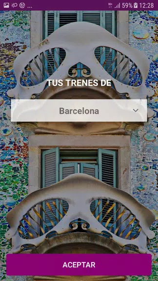 Renfe Cercanias экрана 0