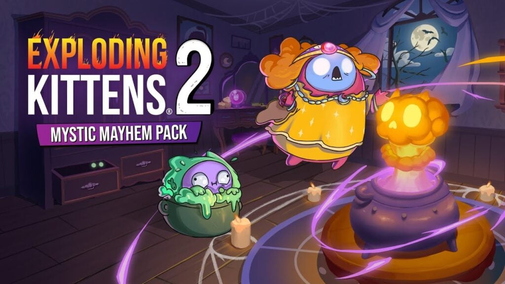 Madame Beatrice Reveals the Future in Exploding Kittens 2 for Halloween