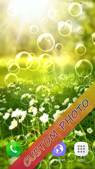 Bubble Live Wallpaper Schermafbeelding 0