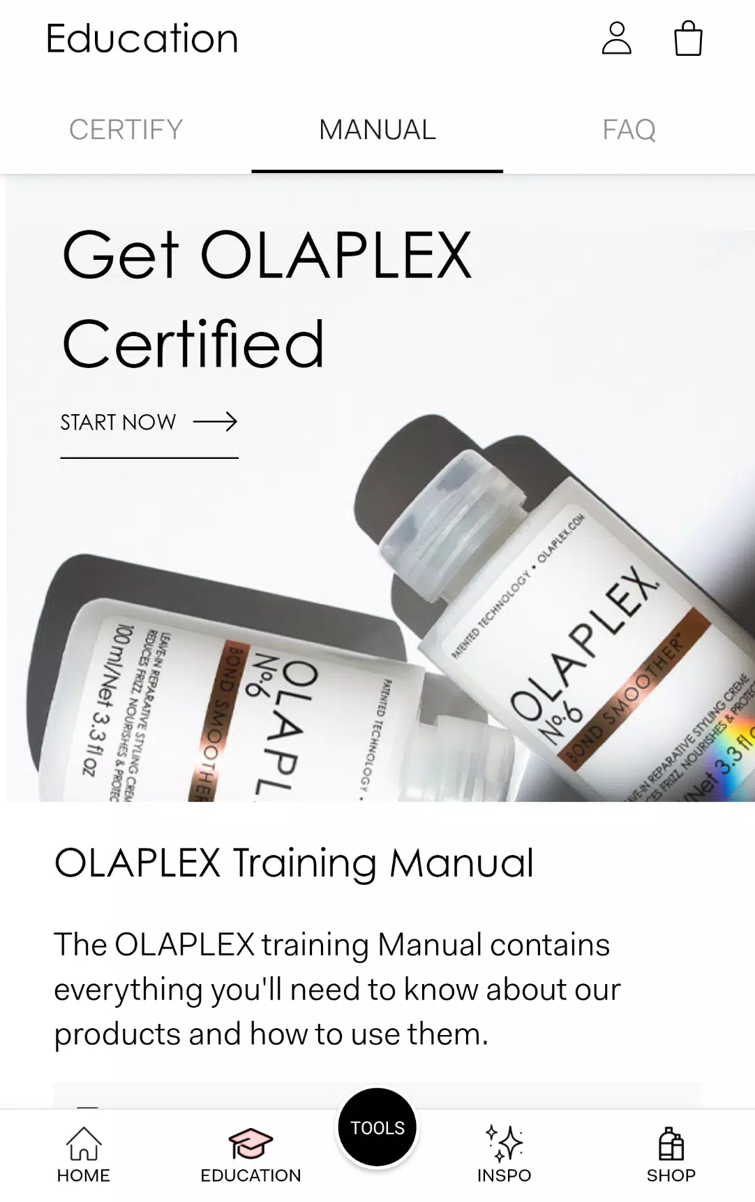 Olaplex Pro captura de pantalla 2