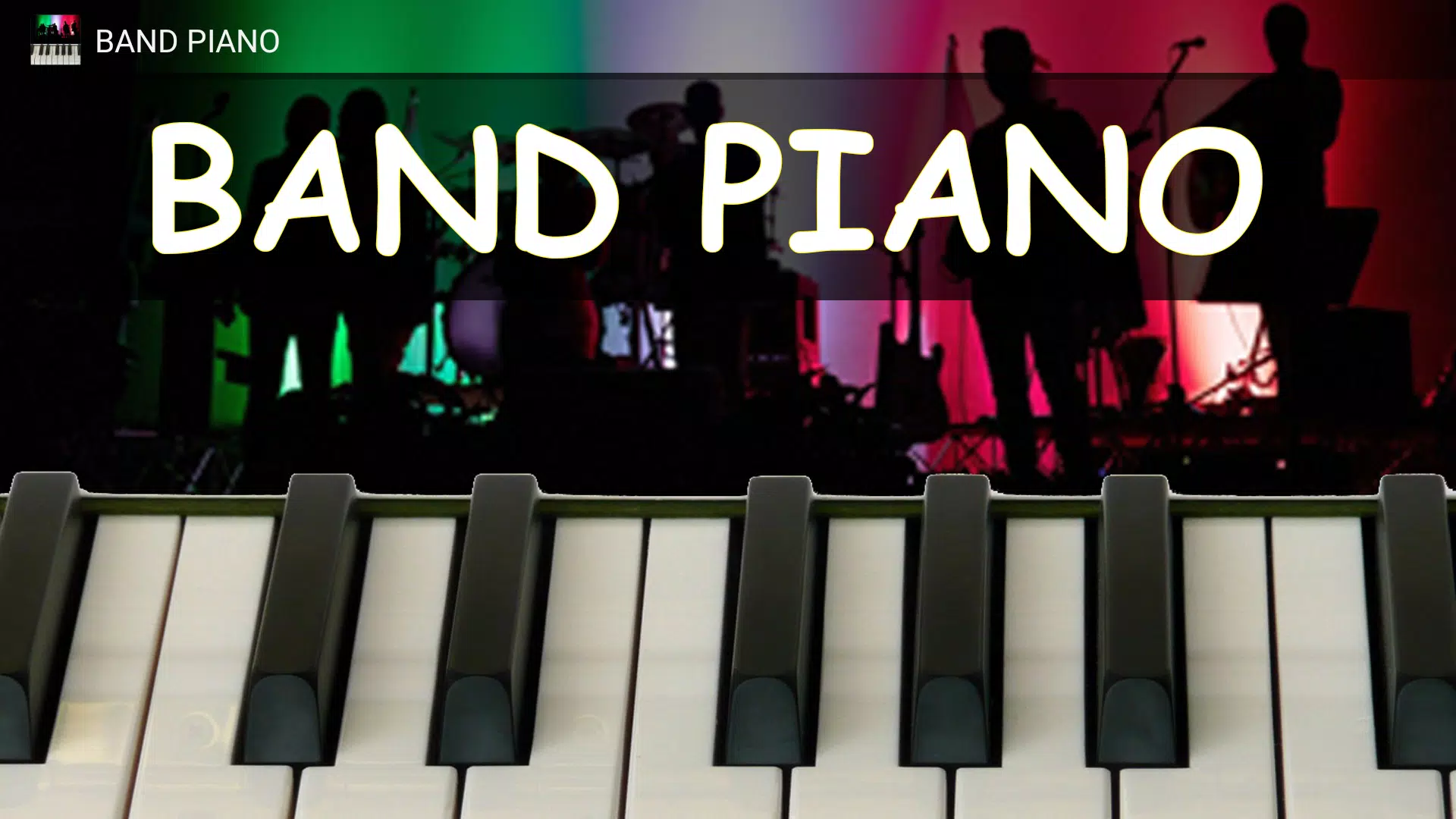 Band piano zrzut ekranu 0