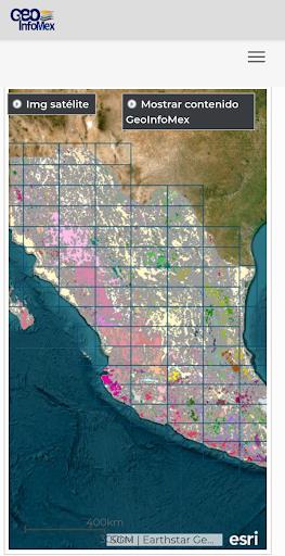 GeoInfoMex экрана 2