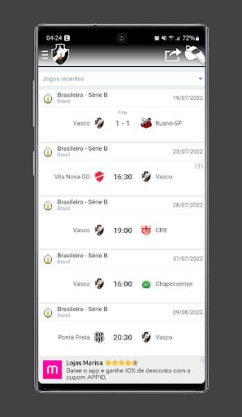 VASCÃO PLAY Screenshot 1