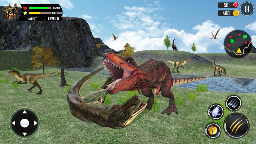 Dinosaur Simulator 3d offline 스크린샷 0