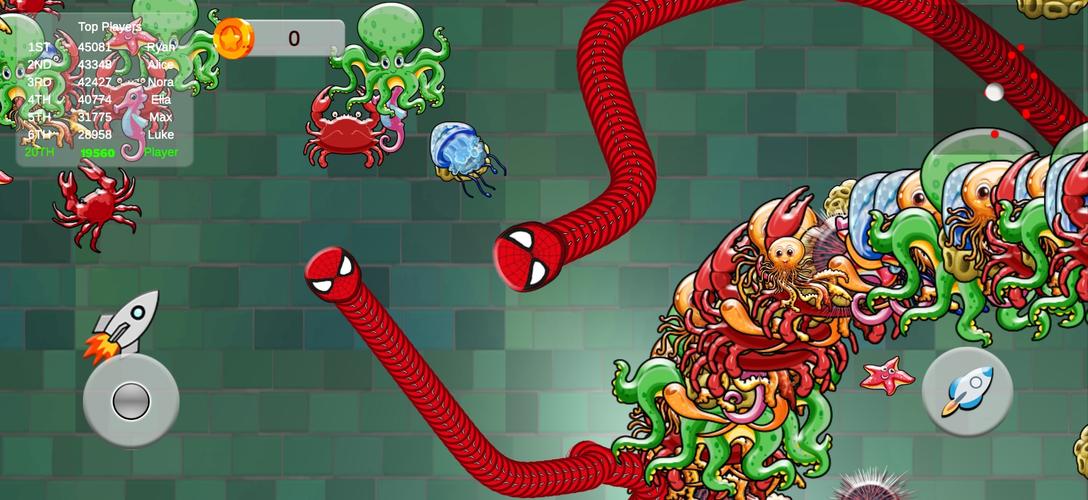 Snake Zone.io Slither Worm Screenshot 0