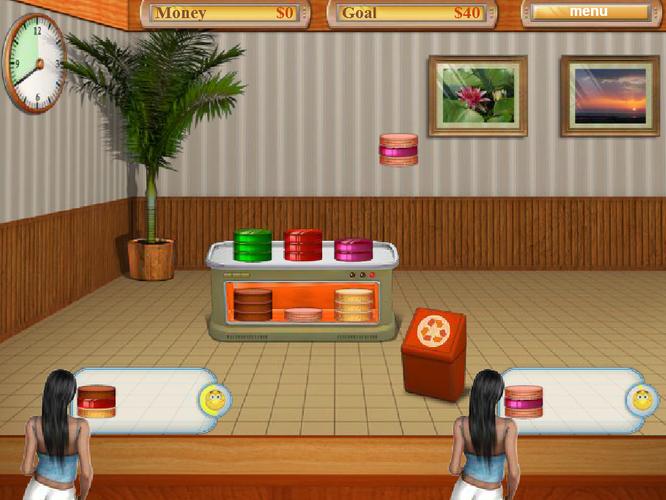 cake shop girls games captura de pantalla 1