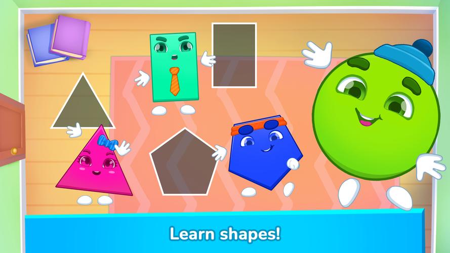 Learning shapes & colors games 스크린샷 3