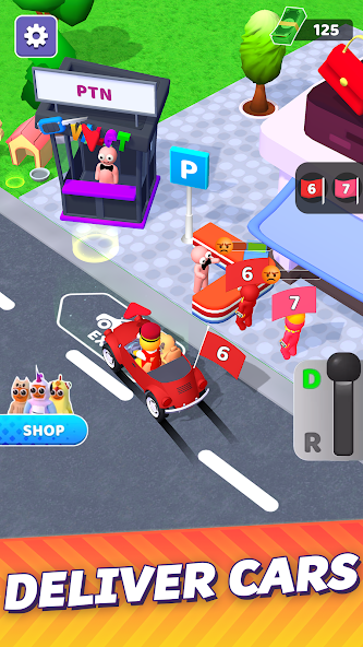 Valet Master - Car Parking Mod ကိုဖန်သားပြင်1