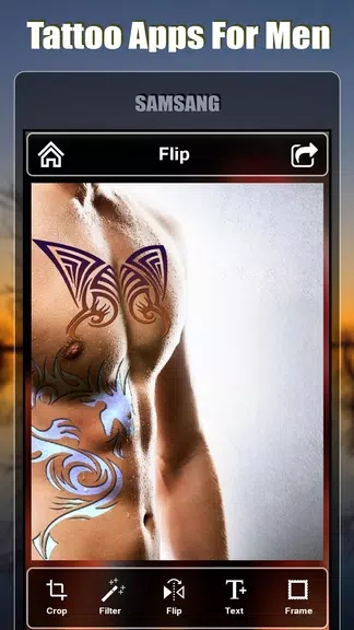 Tattoo design apps for men屏幕截圖0