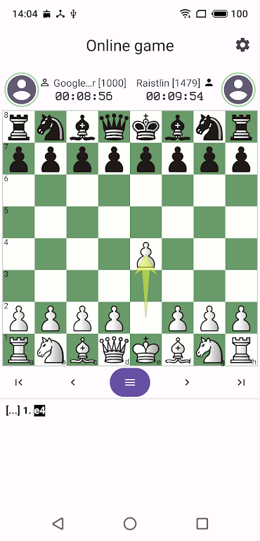 ภาพหน้าจอ Chess King - Play Online 0
