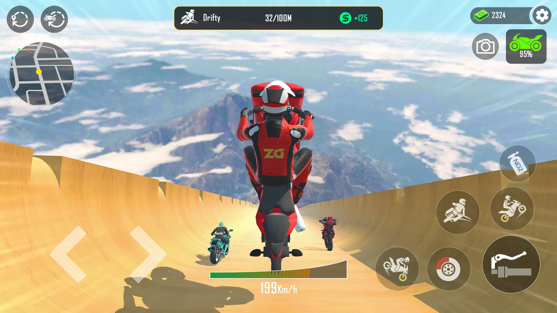 GT Moto Stunt 3D 스크린샷 3
