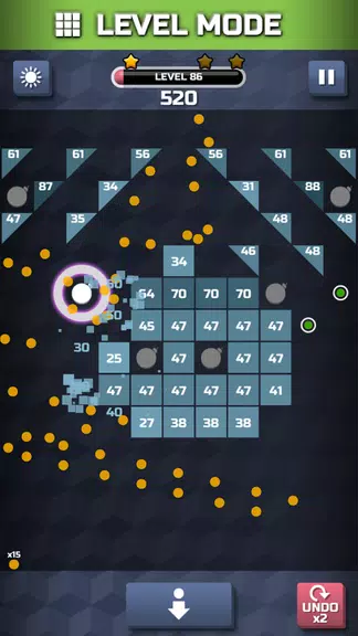 Bricks breaker(Shoot ball) Screenshot 3