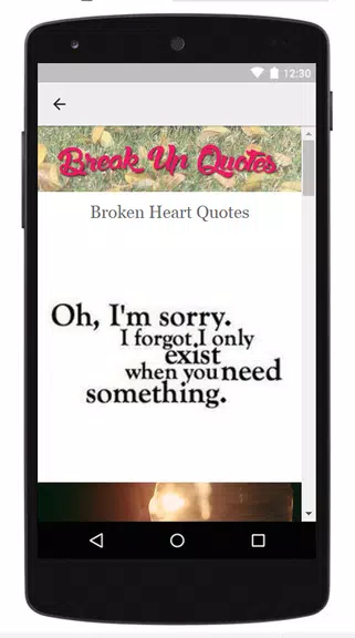 Broken Heart Quotes屏幕截圖2