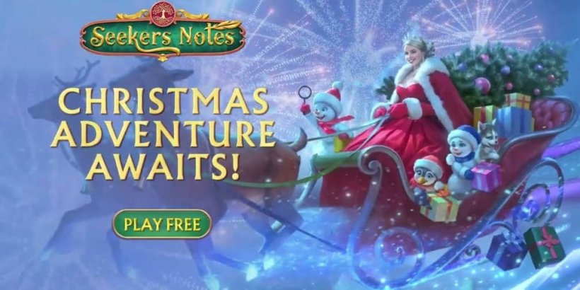 Seekers Notes wordt feestelijk met de nieuwe Holiday Thief-update