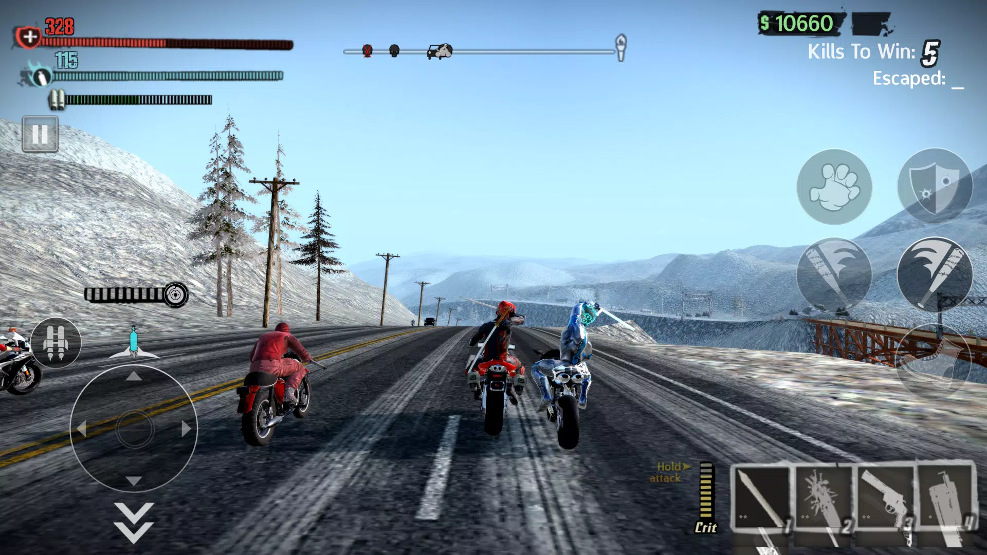 Road Redemption Mobile screenshot 0