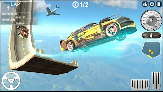 Impossible GT Racing Car Stunt captura de pantalla 3