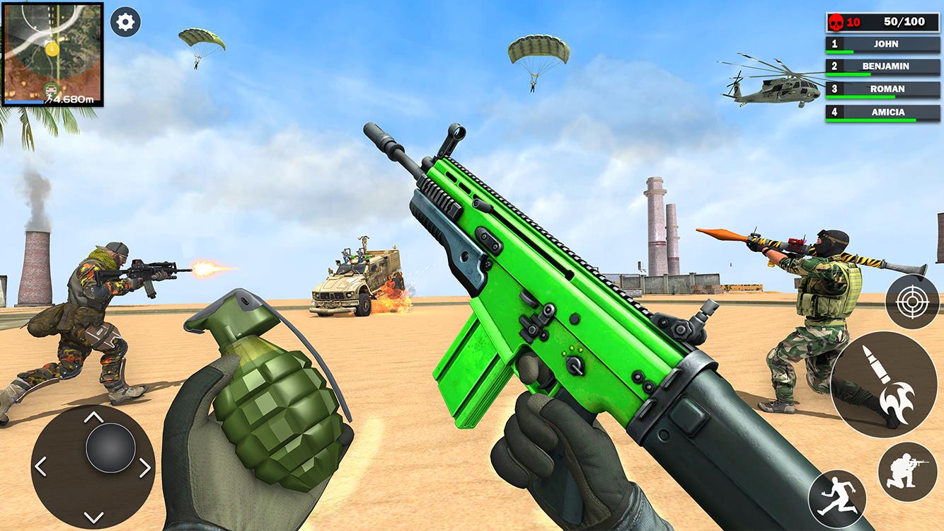 Fps Shooting Attack: Gun Games ကိုဖန်သားပြင်1