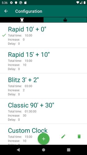 Screenshot Chess Clock 1