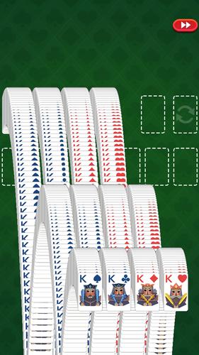 Big Card Solitaire ekran görüntüsü 1