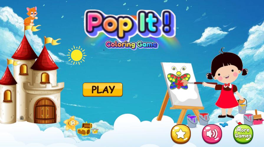 Pop It Fun Coloring Game ekran görüntüsü 2