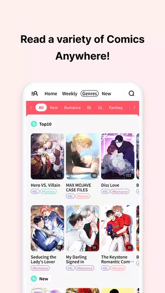 Lalatoon - Manga & Webcomic capture d’écran 1