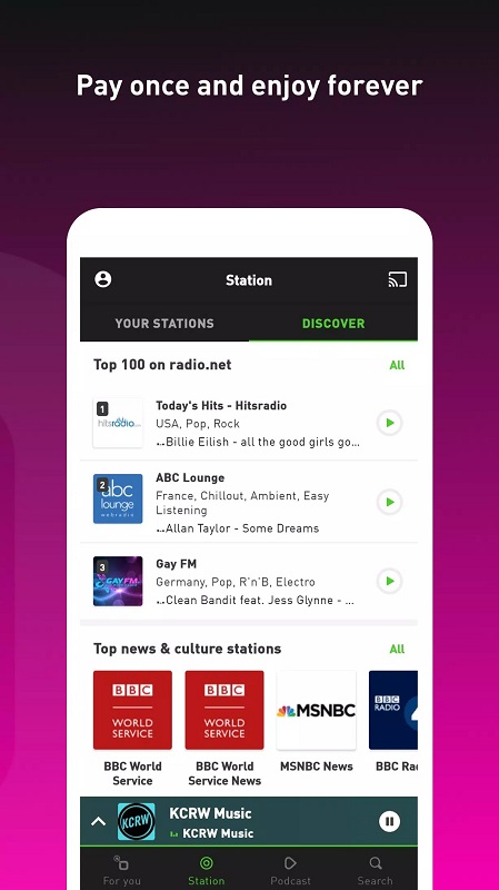 radio.net PRIME Screenshot 1