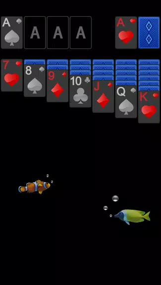 Solitaire - Dark Mode স্ক্রিনশট 1