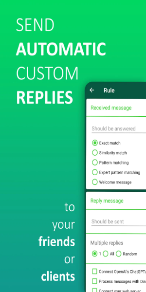 Screenshot AutoResponder para WhatsApp 2